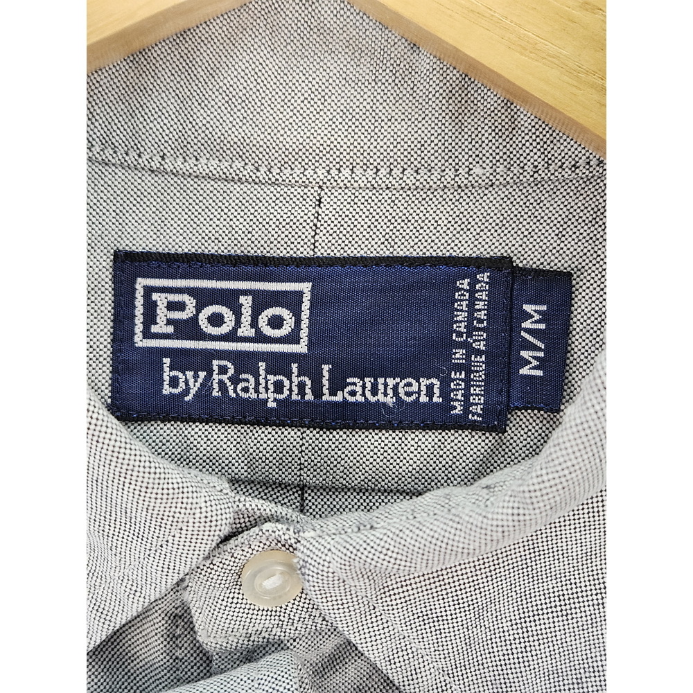 Polo Ralph Lauren Dress Shirt Micro-check Cotton Button-down Shirt Pony Logo - Picture 2 of 10